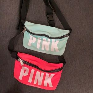 Pink Buckle Fanny Pack | Neon Colors